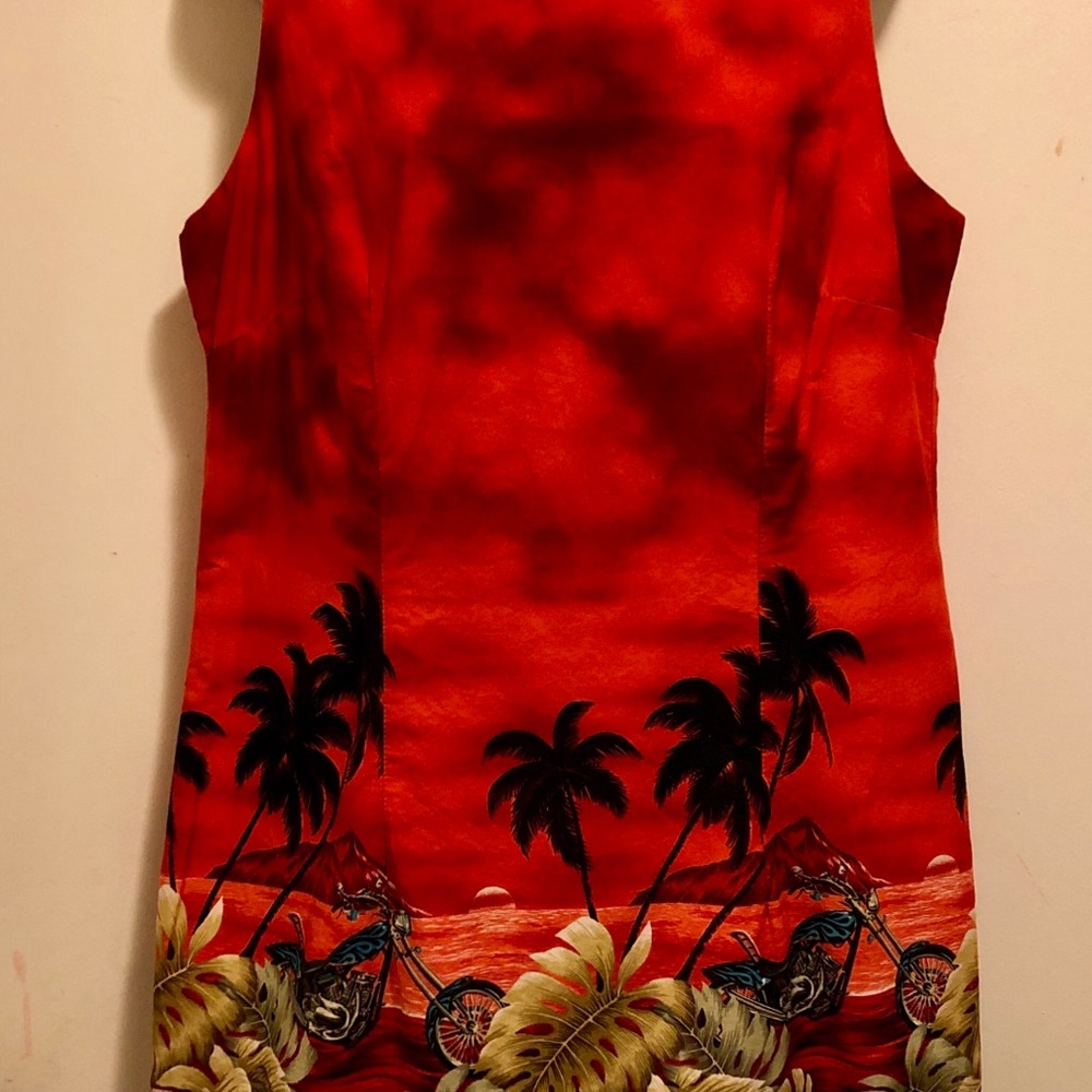 Pacific Legend Motorcycles Hawaiian Dress 2XL